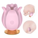 Rose Clitoral Stimulator vibrator pink