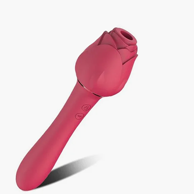 Rose Sucking Vibrator Clit Sucker Dildo Women G-spot Massager Sex Toy for  Women