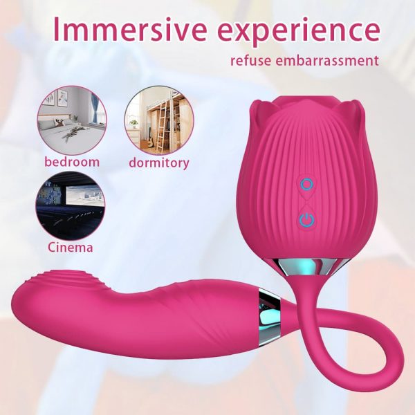 rose sex toy sucking modes