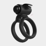 Tongue licking penis ring vibrating ring massage