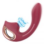 G-spot sucking vibrator rose red