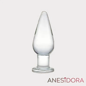 Glass Anal Butt Plug, Crystal Anal Trainer