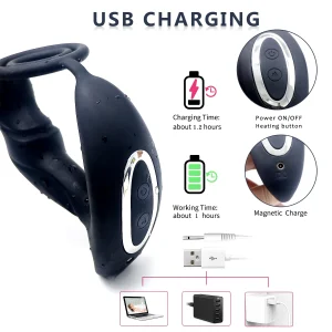 Pontus - External Prostate Massager With Cock Vibrator