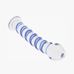Ribbed-Glass-Dildo