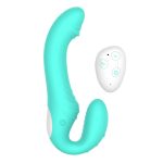 Teicu - Strapless Dildo Strap on Double Ended Vibrating for Lesiban