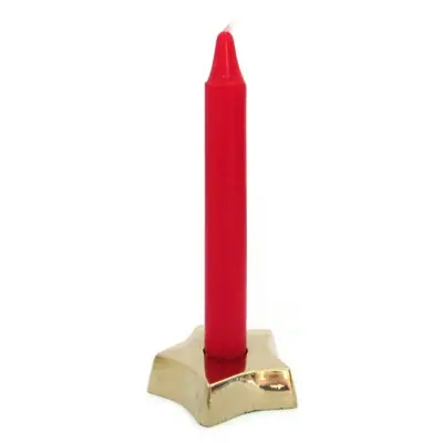 pointed candle as a butt plug