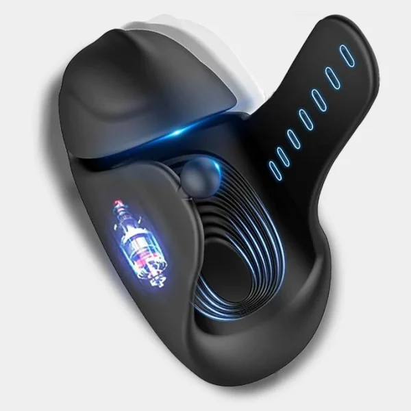 Helmet - Vibrating Adjustable Male Toy App Control