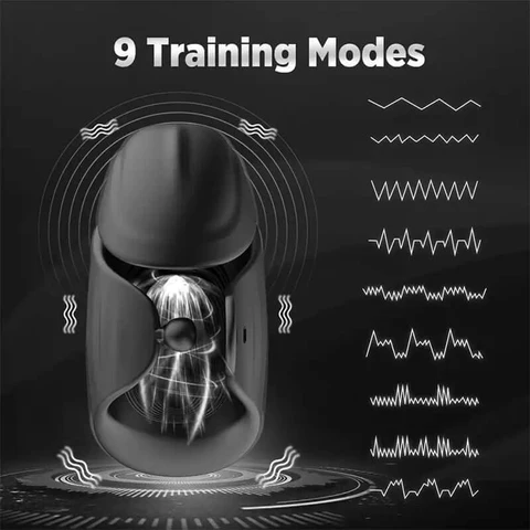 Helmet - Vibrating Adjustable Male Toy App Control