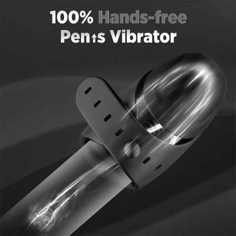 Helmet - Vibrating Adjustable Male Toy App Control