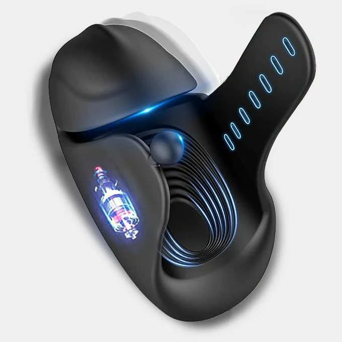 Helmet - Vibrating Male Toy Hands-Free