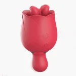 2 in 1 Rose Rimming Tongue Sex Toy