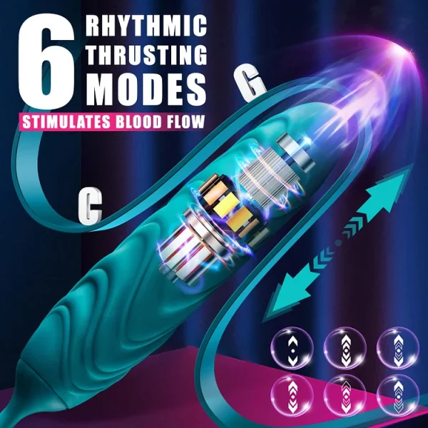 Bigmouth 2.0 - 3 in 1 Rose Thruster Vibrator