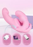 3 in 1 Strapless Dildo Tripple Penetration