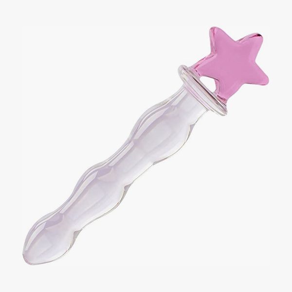 Star glass dildo 8 Inch Crystal Wand