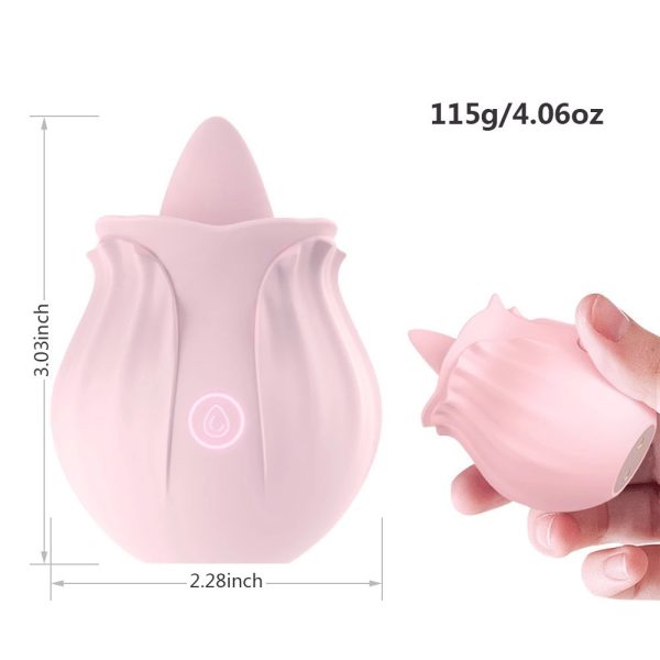 Rose Clit Tongue Vibrator Gen 2