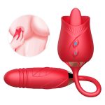 Rose Clit Tickler With Bullet Vibrator