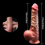 Theseus - 8.4 Inch Realistic Dildo with Moving Foreskin