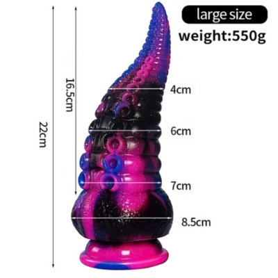 8.7 inch Octopus Monster Tentacle Dildo