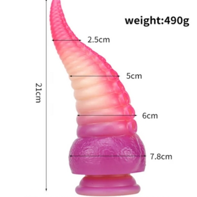 8.7 inch Octopus Monster Tentacle Dildo