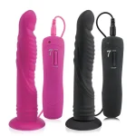 9 Inch Strap on Dildo Vibrator for Lesbian Adjustable Couple Sex Toys