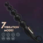 Anesidora Booty Beads 8” With 7 Vibe Modes