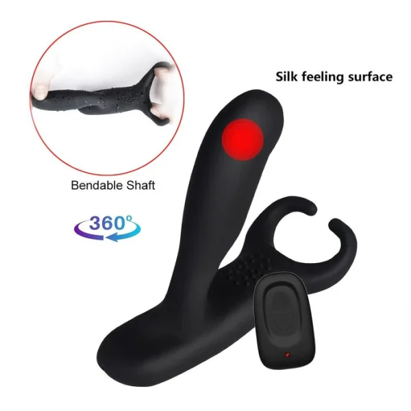 Anesidora Male Remote Control Vibrating Prostate Massager