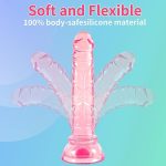 Anesidora Small Dildo for Anal 3 Sizes with Suction Cup