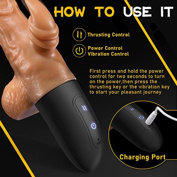 Automatic Thrusting & Realistic Dildo for Women