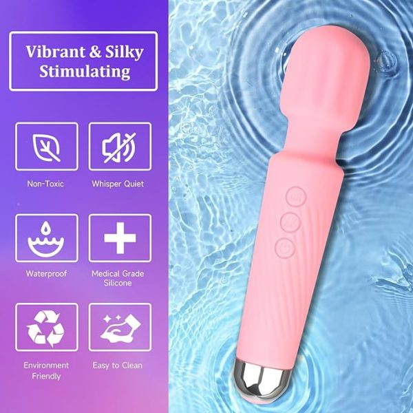 Ava Vibrator Wand Female Massager