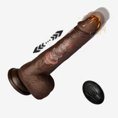 Azrul - Auto Thrusting Black Anal Dildo Azrul - Auto Thrusting Black Anal Dildo