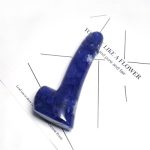 Azul - Blue Smelt Quartz Dildo