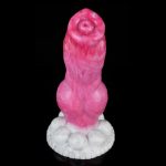 Bulldog - Canine Dildo Pink Knotted