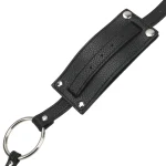 Butt Plug Harness for Straps On Erotic Leather Chastity Device