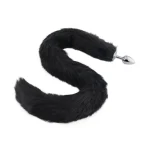 Butt Plug Black Cat Tail Pet Play Anal Trainers