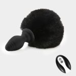 Cotton - Vibrating Bunny Tail Butt Plug