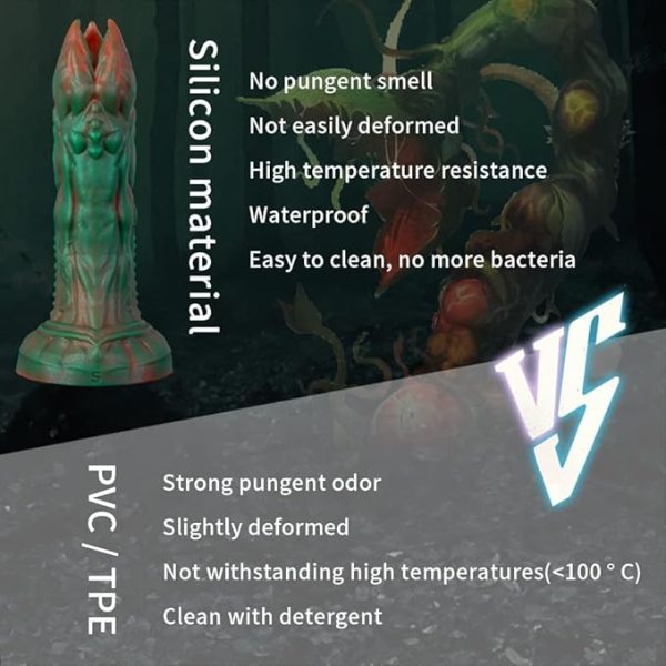 Vexok - Alien Dildo With Egg 9.5”