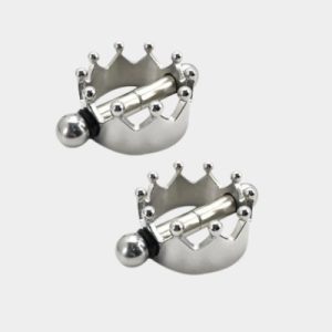 Crown - Metal Magnetic Nipple Clamps