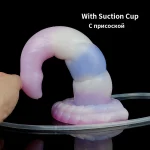 Cum Dildo 8 Inch Ejaculating Fantasy Penis Squirting Colorful Sex Toy