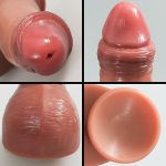 Cumming Dildo Ejaculating Hands-Free Play Suction Cup G-Spot Sex Toys