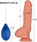 Dildo That Cums Realistic Cock for Femelle Beginners Sex Toy