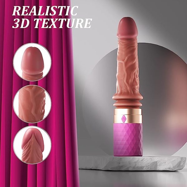 Dildo Thrust Machine Heating & 7 Thrusting Modes