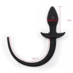 Dog Tail Butt Plug pet play Anal Trainers