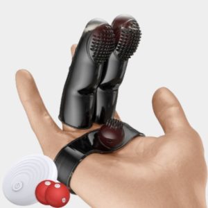 Eager - Double Finger Glove Vibrator