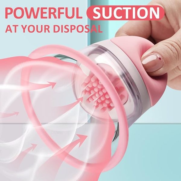 Freyja- Silicone Nipple Suckers 10 Vibration & Rotation Modes