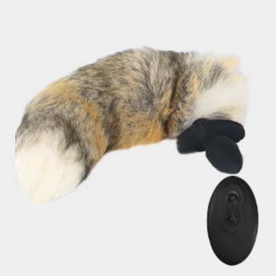 Frizz - Vibrating Butt Plug With Tail