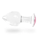 Glass butt plug 3 Sizes Crystal Anal Trainers