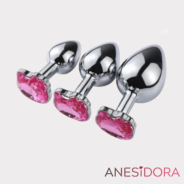 Hello Kitty Jewel Butt Plug Lovely Type With  Anal play kit