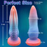 Huge Luminous Tentacle Dildo 9.6 Inch