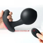 Inflatable Vibrating Butt Plug - Pump Adjustable