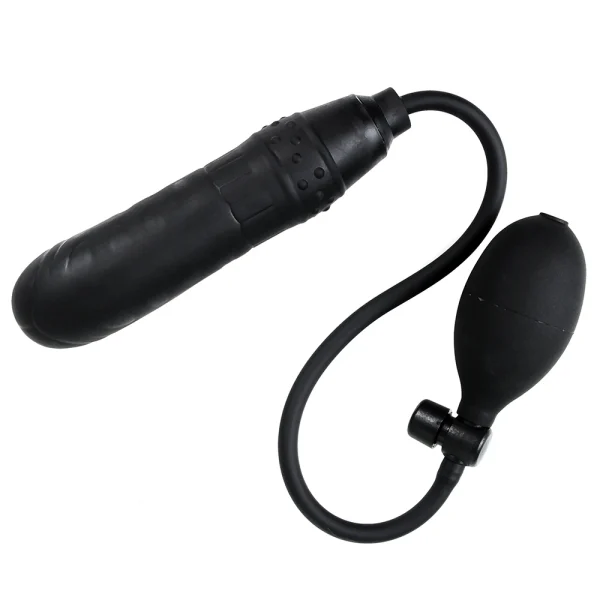 Inflating Dildo Pump up Air-Filled Sex Toy